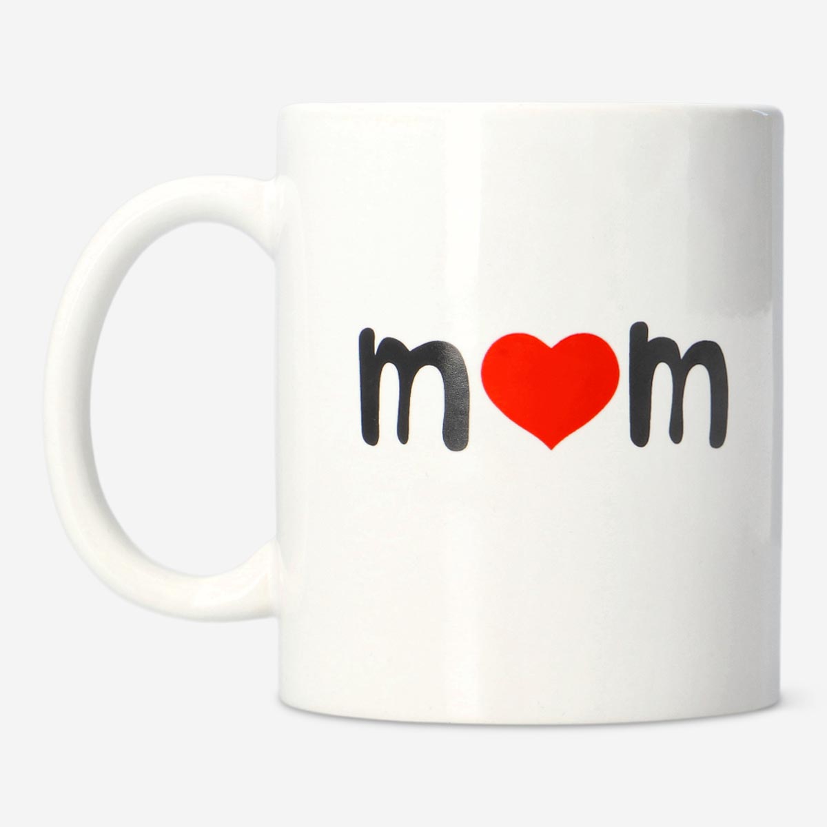 MUG 220ML W HANDLE W TEXT MOM & PINK HEART | Flying Tiger Türkiye