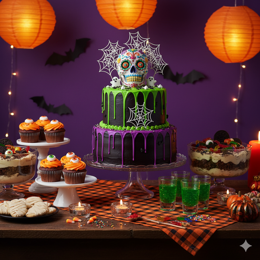 Halloween Temalı Tatlı ve Pasta Süsleme Önerileri