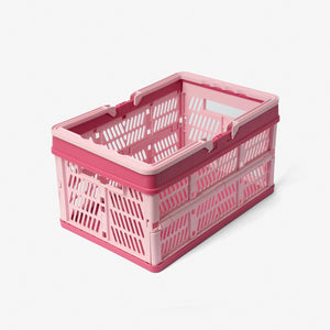 BOX FOLDABLE RECYCLE PP 30X20X15,5CM COLOR BLOCK