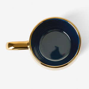 Altın Renkli Seramik Kupa 400 ml