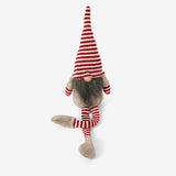 Kırmızı Çizgili Dekoratif Erkek Elf