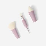 4 in 1 dual makeup brush with blender sponge 