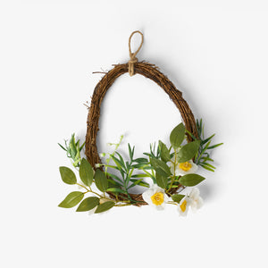 Sarı Çiçekli Kapı Süsü