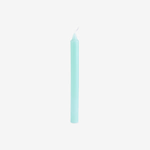 CLASSIC DINNER CANDLES LIGHT GREEN DIA22 X 240MM - ROW
