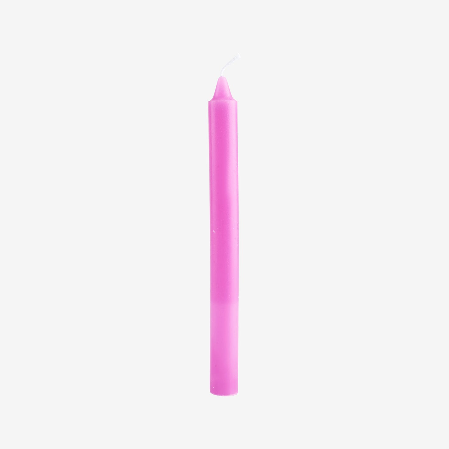 CLASSIC DINNER CANDLES PINK DIA22 X 240MM - ROW
