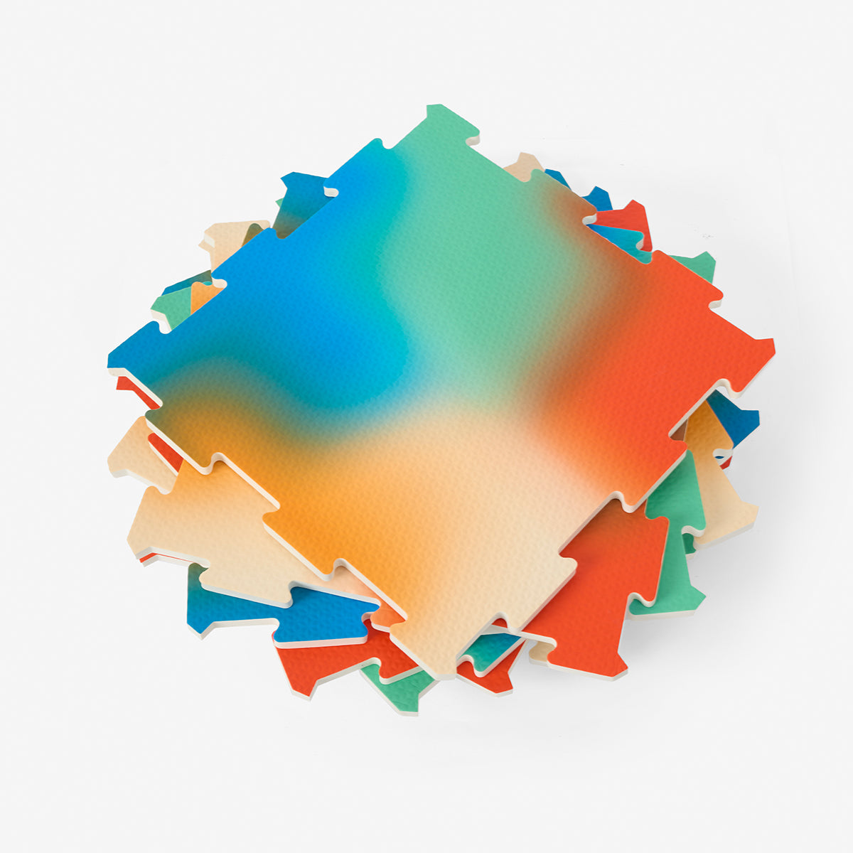 Çok Renkli Köpük Zemin Matı