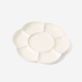 Çiçek Şeklinde Beyaz Boya Paleti