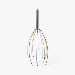 Baş Masaj Aleti Gümüş Renkli Taslak