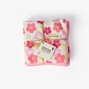 Çiçek Desenli 5'li Mikrofiber Bez
