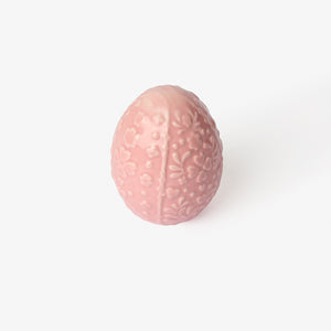 Pink decorative Easter egg - 9 cm