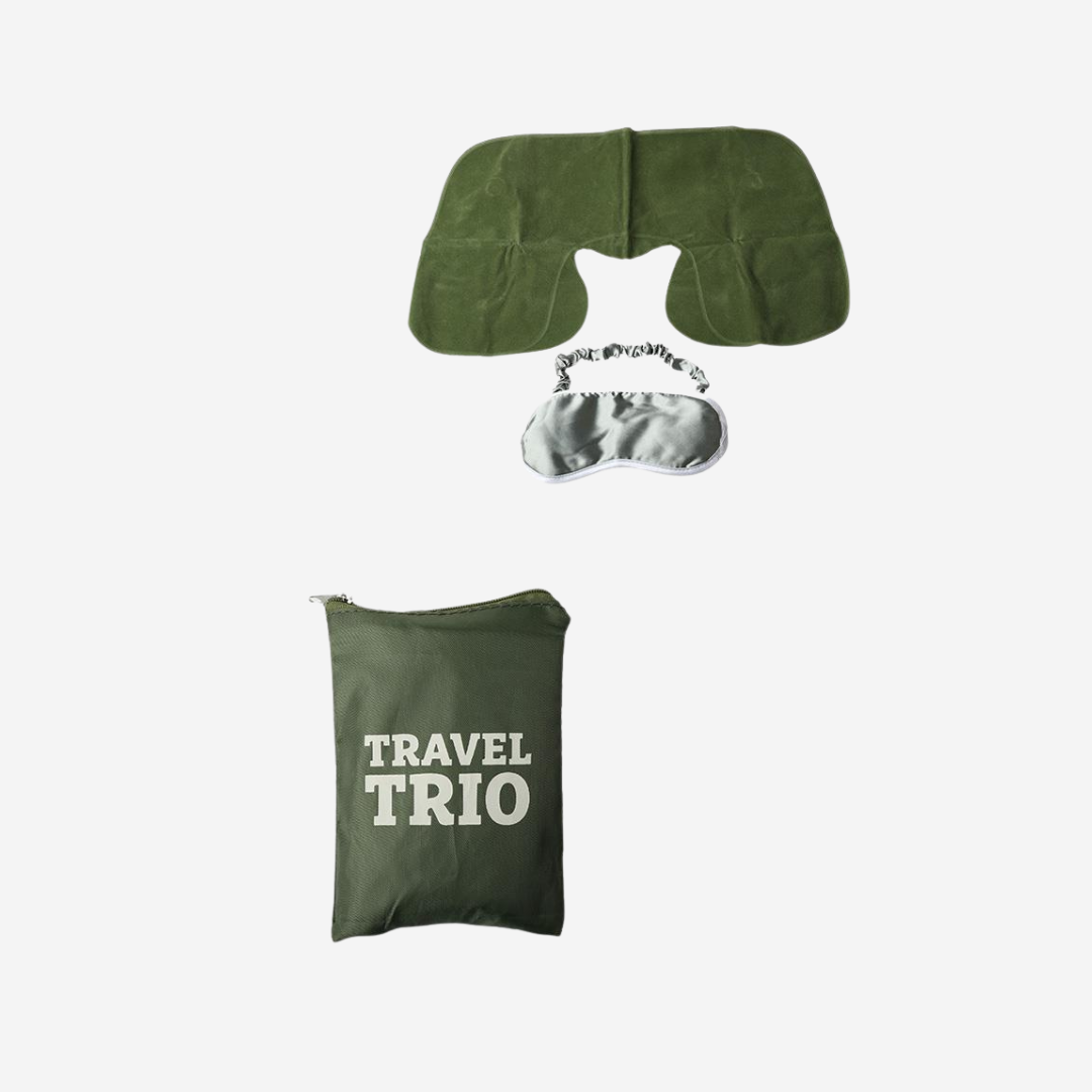 TRAVEL SET 2PCS TPU IN POLYESTER POUCH
