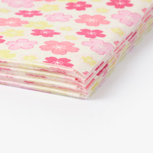 Çiçek Desenli 4'lü Çok Amaçlı Bez