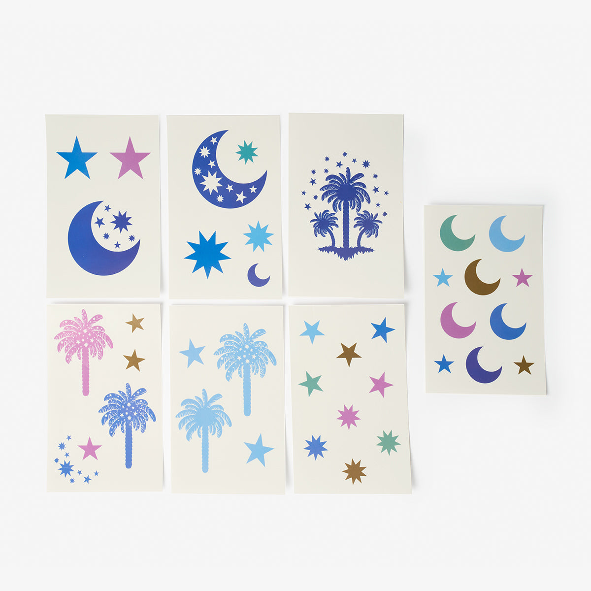WINDOW STICKERS REMOVEABLE RAMADAN CHARACTERS