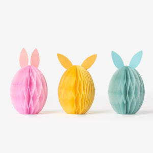 Tavşan Şekilli Büyük Kağıt Süs