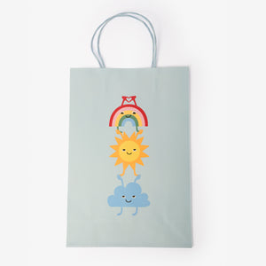 Giftbag with rainbow motif - 25x33 cm
