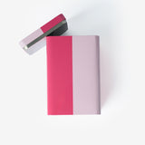 Pembe Blok Renkli Büyük Metal Kutu