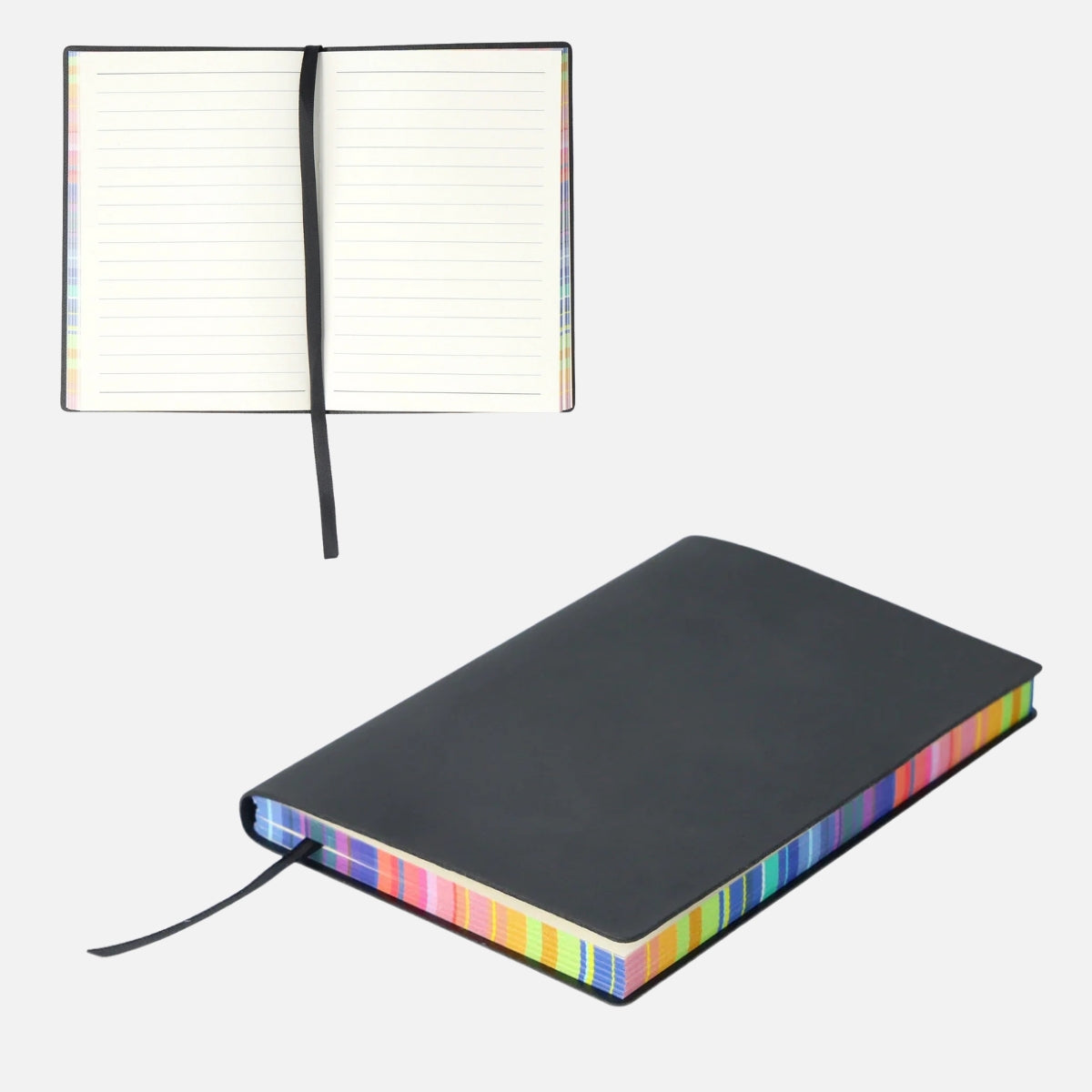 Gökkuşağı Kenarlı A6 Defter
