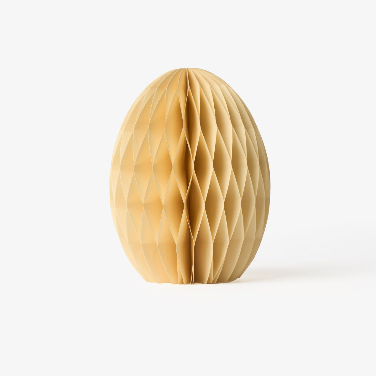 Honeycomb Easter egg paper decorations - 3 pcs