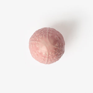 Pink decorative Easter egg - 9 cm
