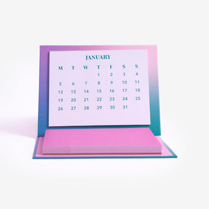 Stickerlı Aylık 2026 Takvimi