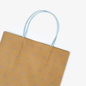 GIFT BAG RAINBOW PATTERN 25 X 33 CM