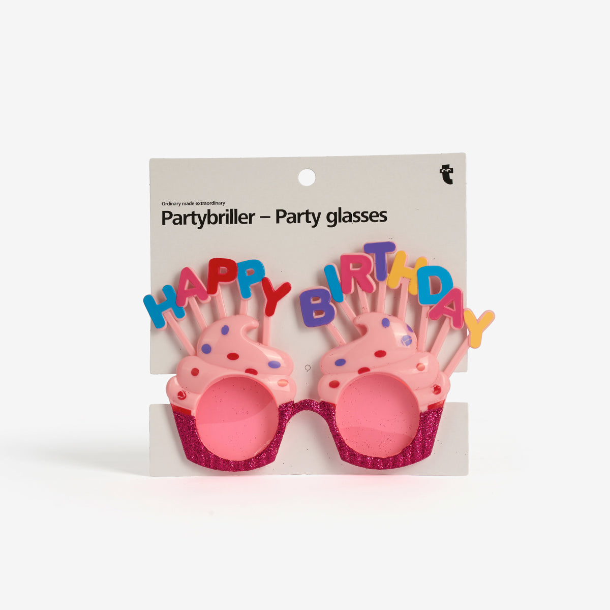 Pembe Parti Gözlüğü
