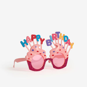 Pembe Parti Gözlüğü
