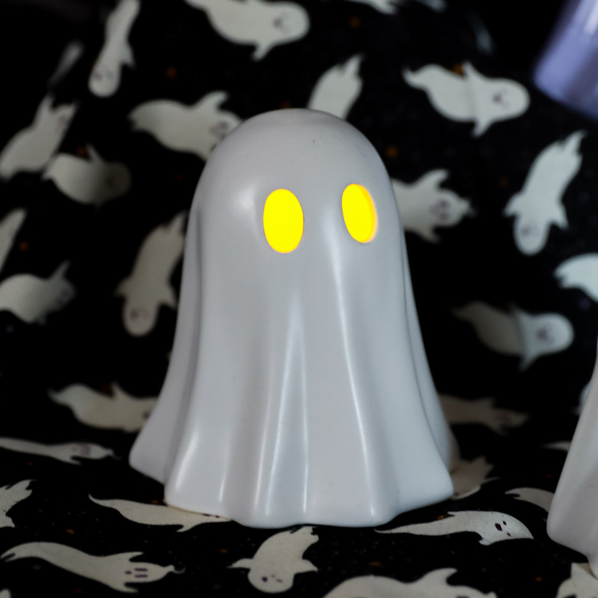 Hayalet Şeklinde Küçük Seramik LED Lamba