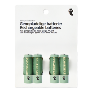 AA  4'lü Şarj Edilebilir Pil - 1.5V