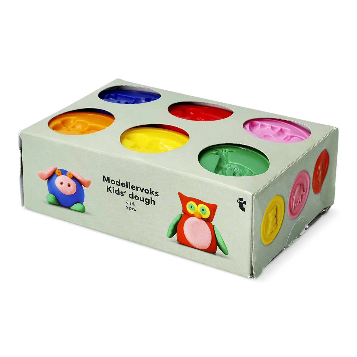 6'lı Oyun Hamuru Seti