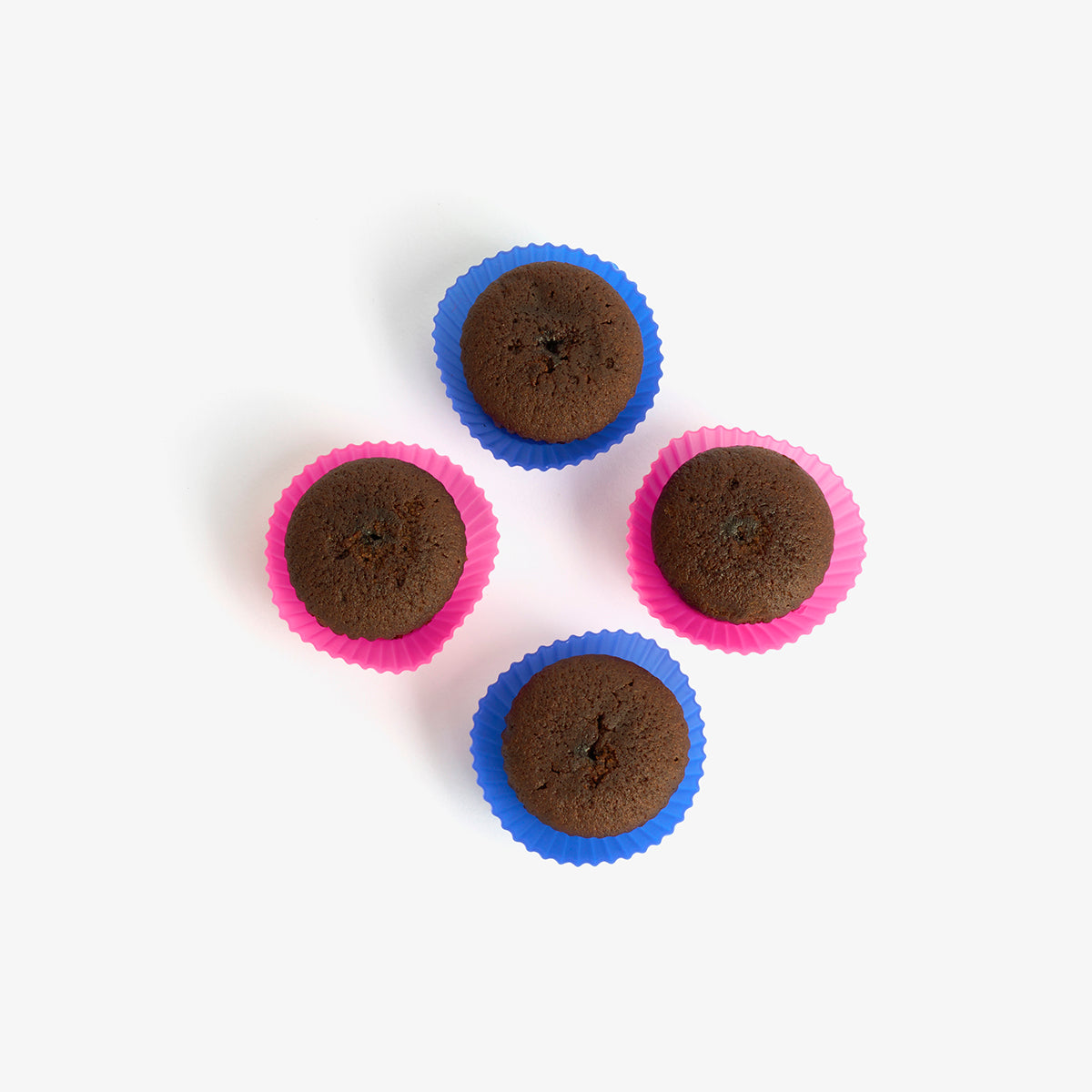 4'lü Silikon Muffin Kalıbı
