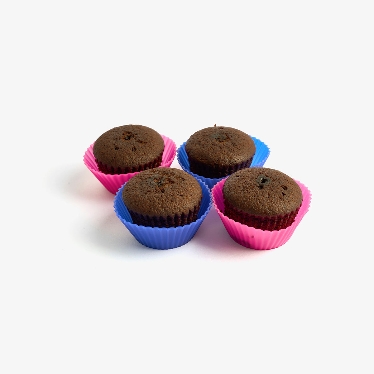 4'lü Silikon Muffin Kalıbı