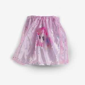 Unicorn Desenli Pembe Etek 4-8 Yaş