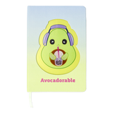 Avokado Desenli Defter
