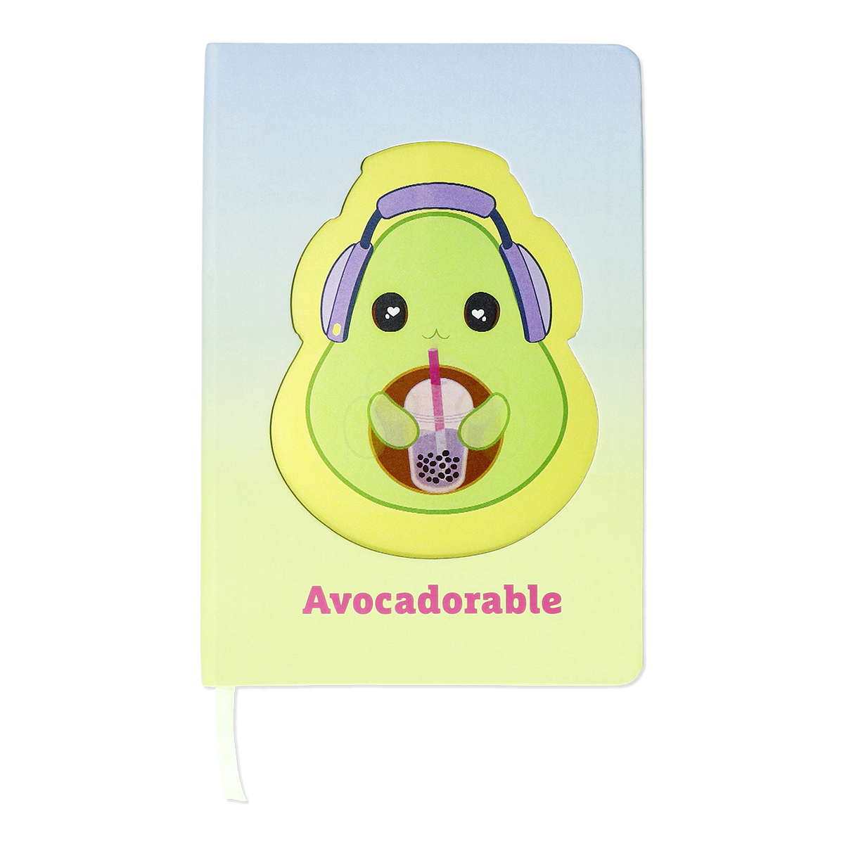 Avokado Desenli Defter
