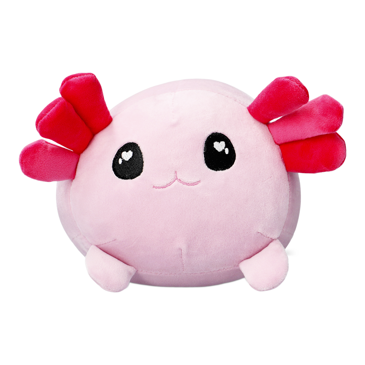 Pembe Yuvarlak Şekilli Sevimli Canavar Peluş Oyuncak