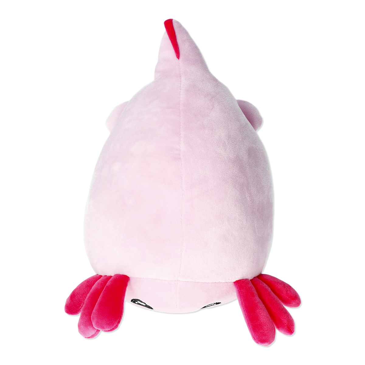 Pembe Yuvarlak Şekilli Sevimli Canavar Peluş Oyuncak