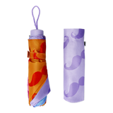 Mor Desenli Şemsiye