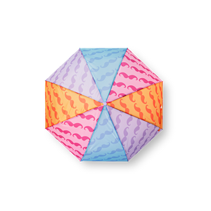 Mor Desenli Şemsiye