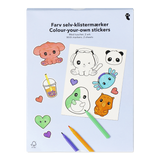 Boya Kalemli Sticker Boyama Kiti