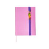 Ananas Detaylı Pembe Defter