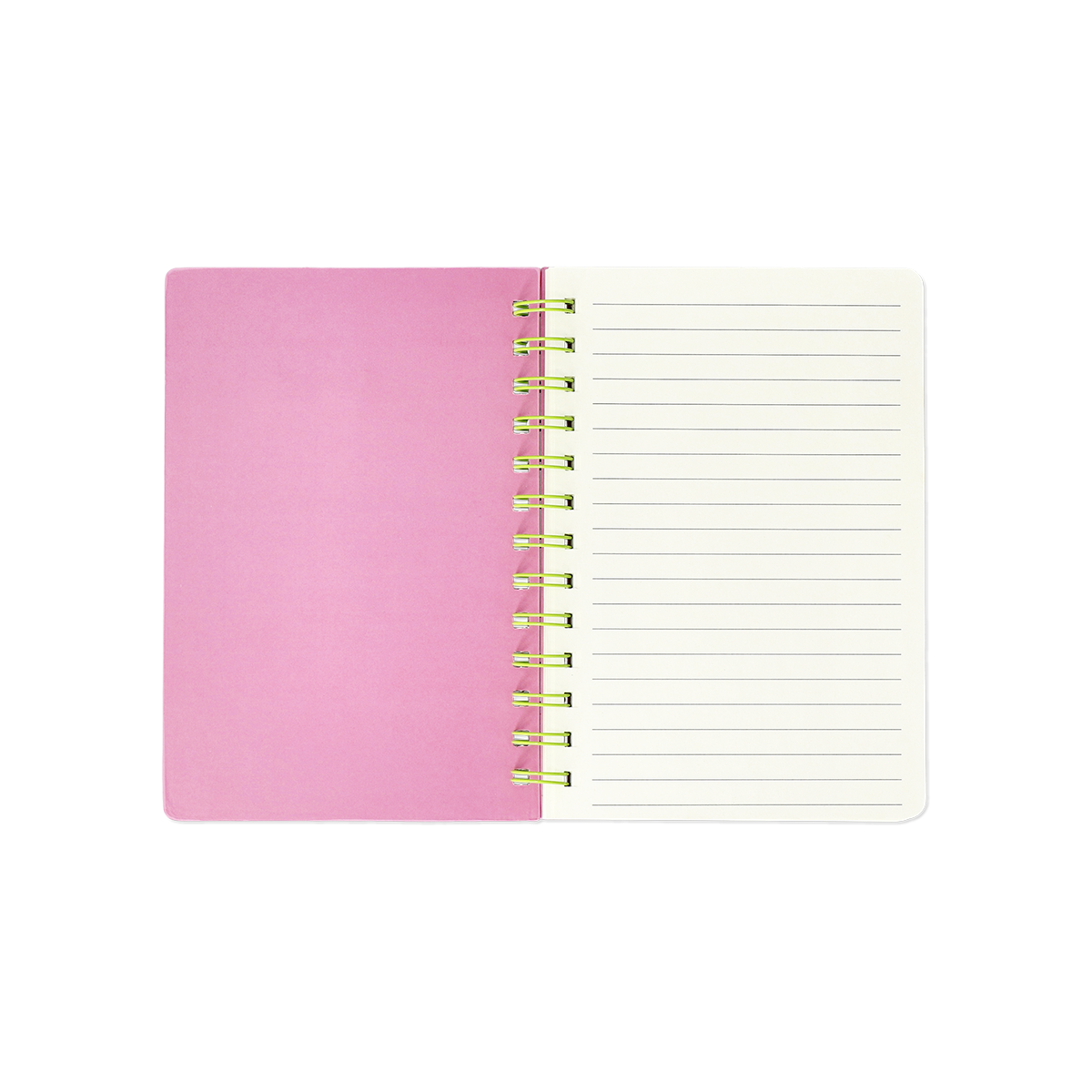 Hesap Makineli Spiralli Pembe Defter