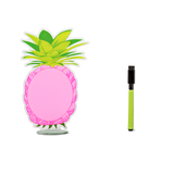 Pembe Ananas Şeklinde Masaüstü Tahtası