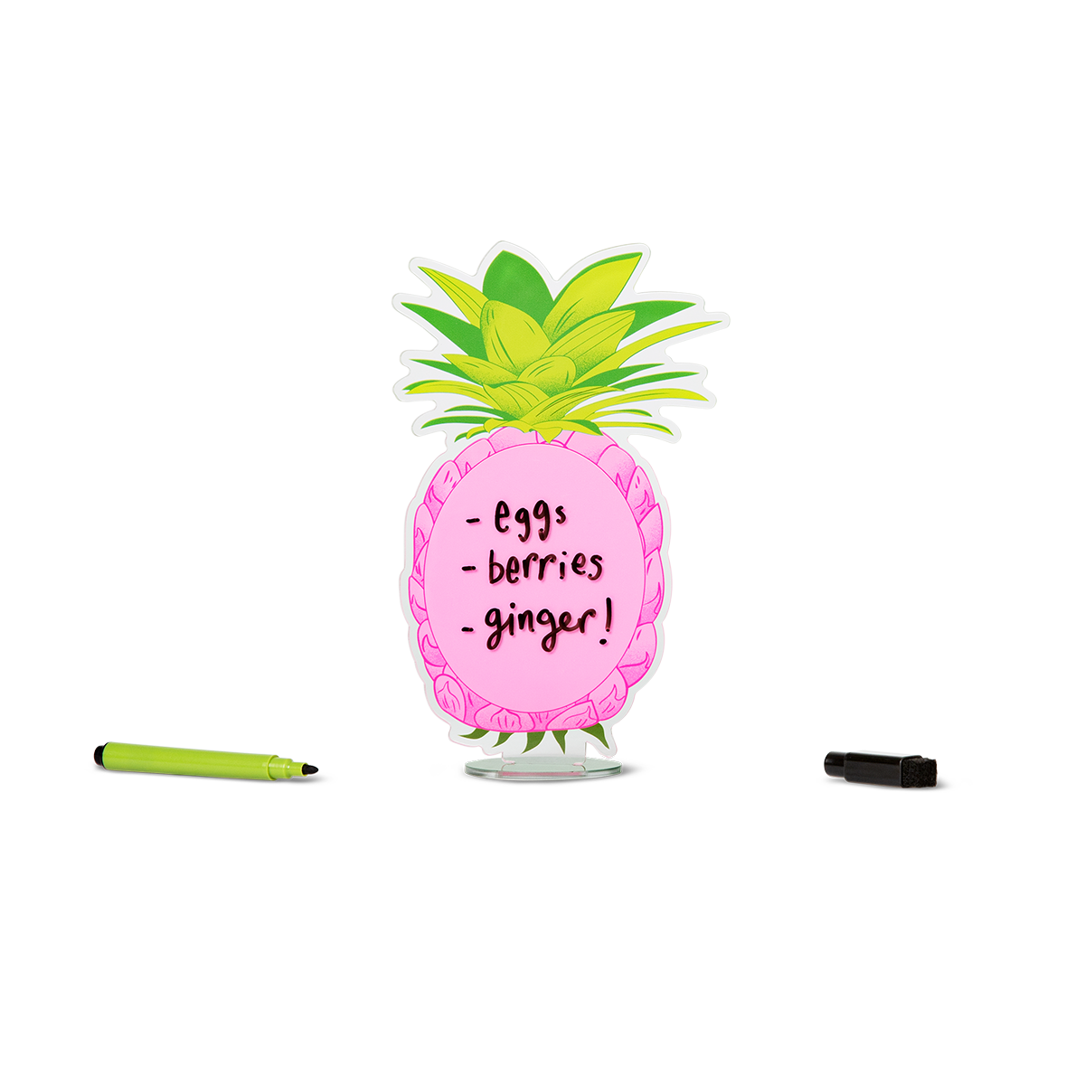 Pembe Ananas Şeklinde Masaüstü Tahtası