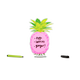 Pembe Ananas Şeklinde Masaüstü Tahtası