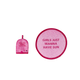 FAN FOLD UP AOP PINK