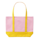 Pembe Sarı Bez Çanta