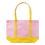 Pembe Sarı Bez Çanta