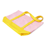 Pembe Sarı Bez Çanta