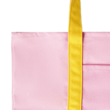 Pembe Sarı Bez Çanta
